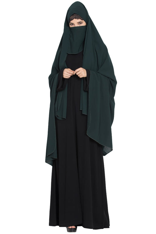 Irani Chadar With Detatchable Niqab