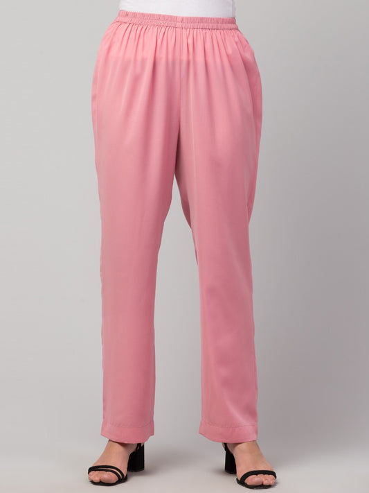 High Rise Trouser In Nida Matte