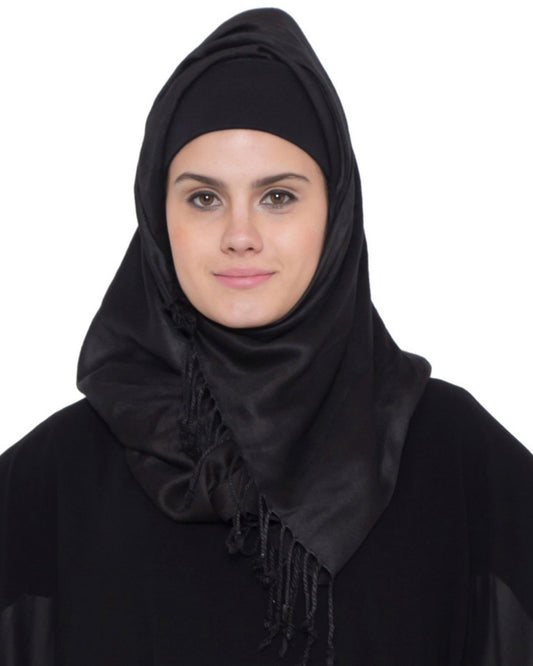 Hijab-Viscose-Black