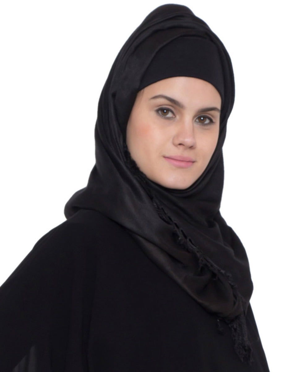 Hijab-Viscose-Black
