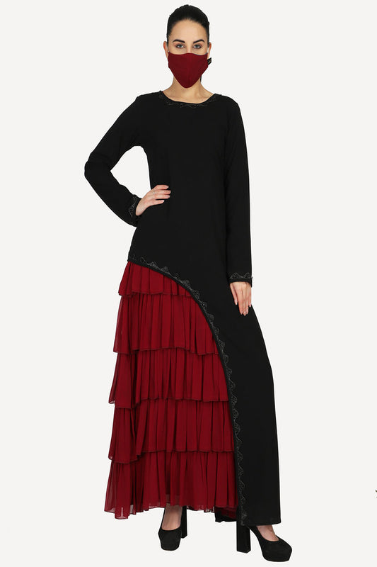 Dual Color Designer dress