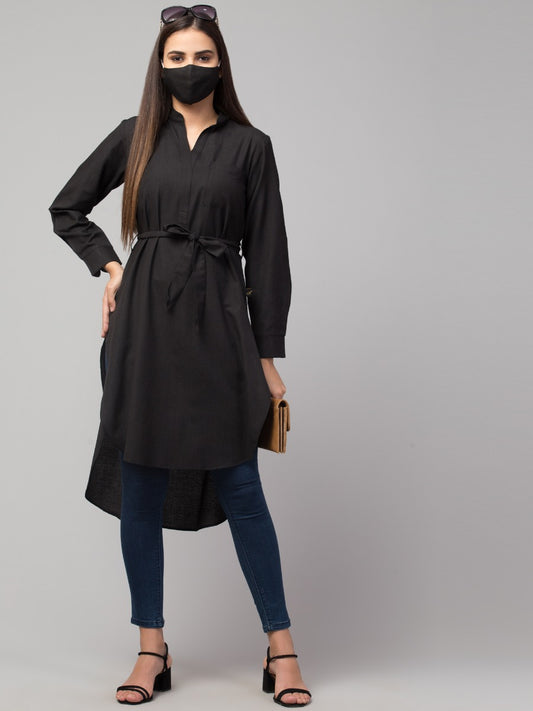 Designer Tunic With Matching Belt.