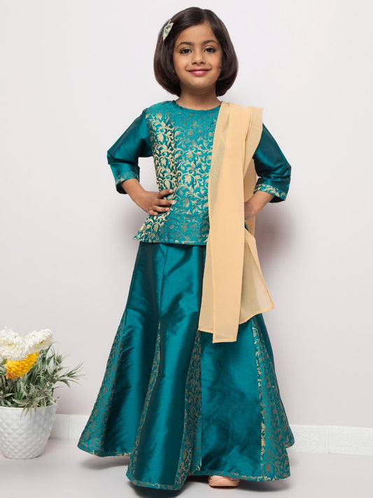 Lehenga-Top-Duppata-3 Pcs Set