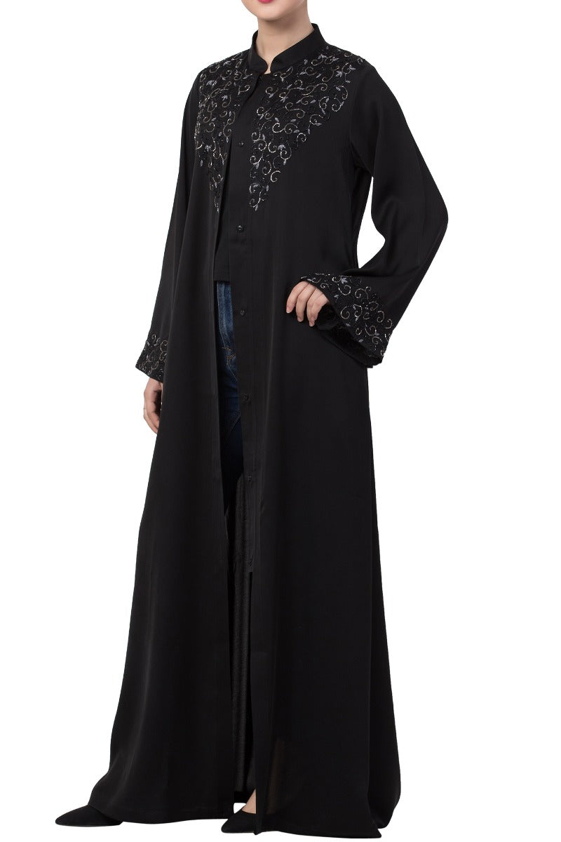 Occasion Abaya With Hand Embellishments