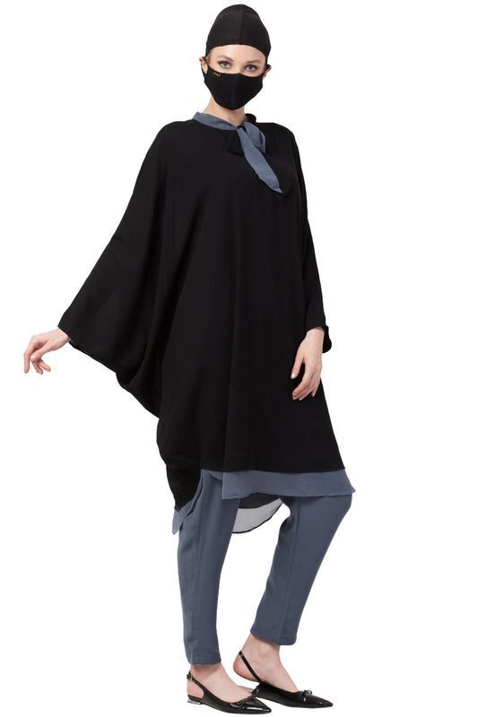 Free Size- Kaftan Like Tunic In Dual Layer