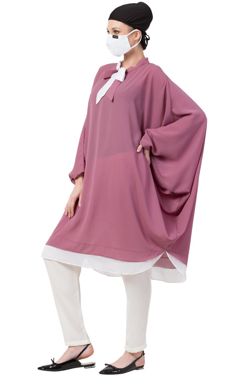 Free Size- Kaftan Like Tunic In Dual Layer
