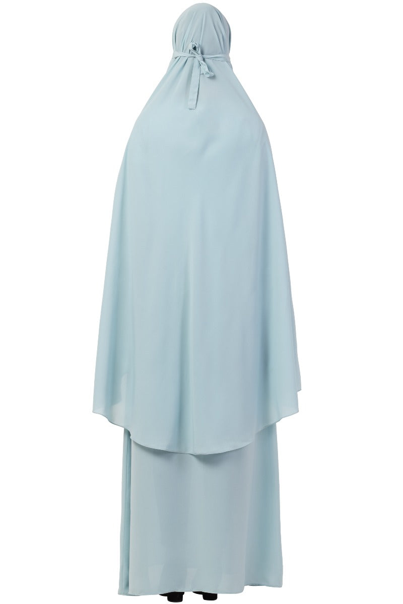 Two Piece - Jilbab Set In Premium Kashibo Fabric