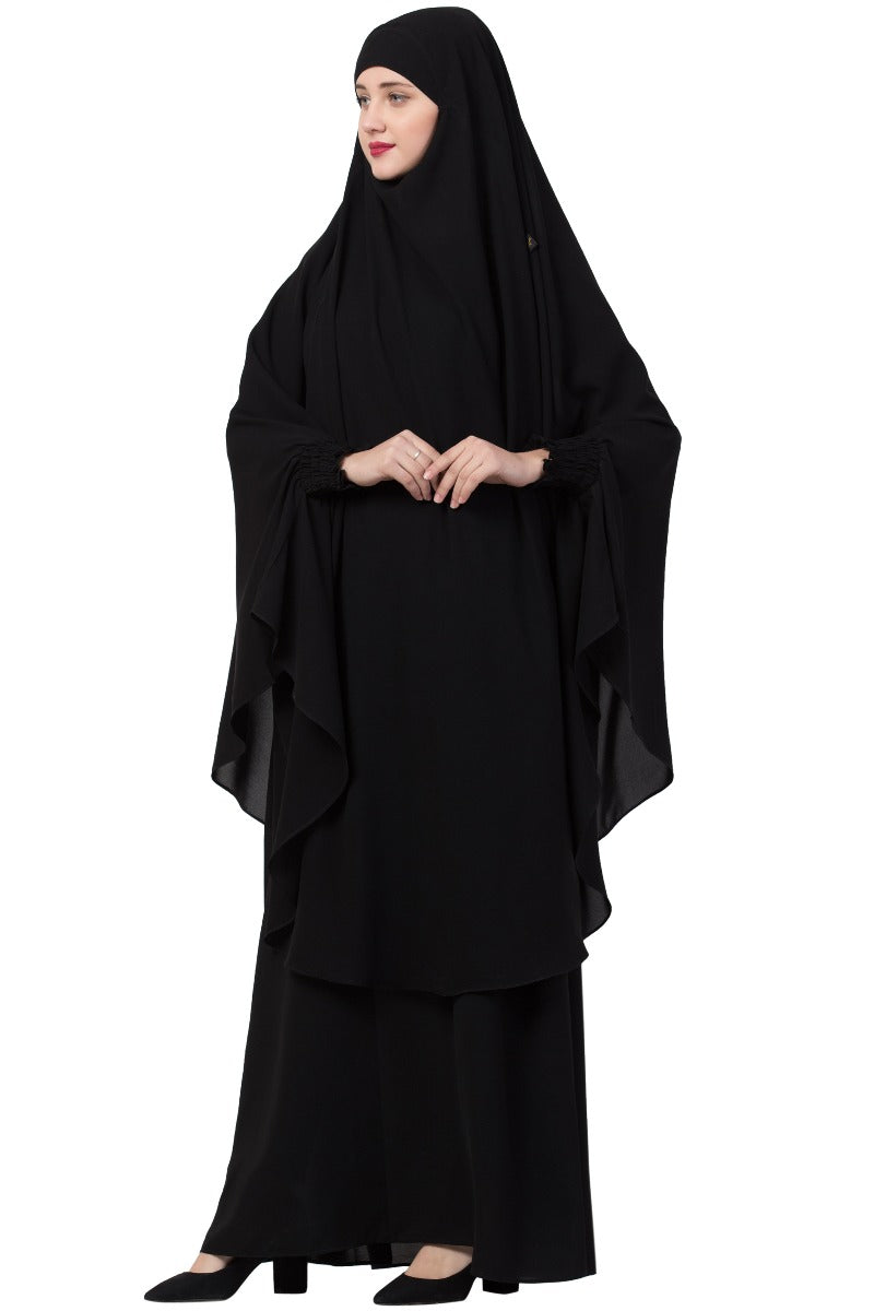 Two Piece - Jilbab Set In Premium Kashibo Fabric