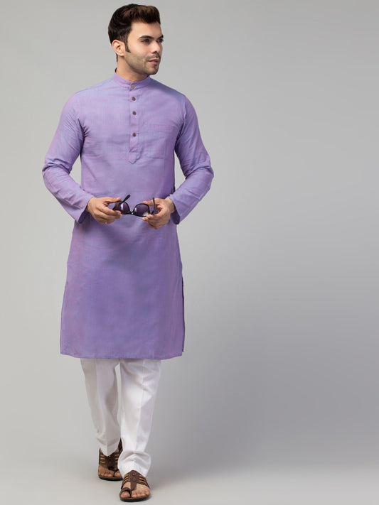 Stylish Yet Elegant Kurta For Men In Pure Cotton Fabric