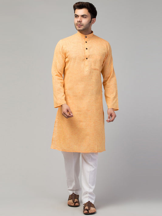 Stylish Yet Elegant Kurta For Men In Pure Cotton Fabric