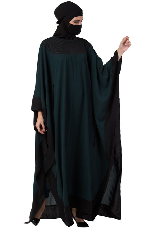 Mushkiya-Elegant Kaftan In Dual Color