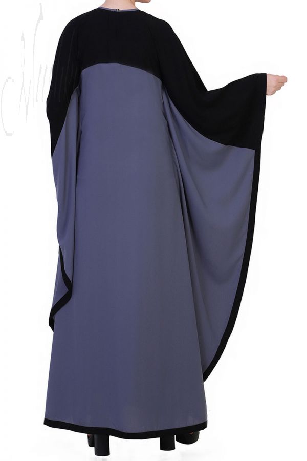 Mushkiya-Kaftan Abaya In Dual Color