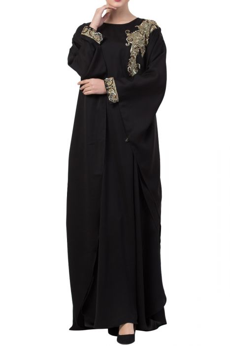 Designer Abaya Dress in Dual Layer