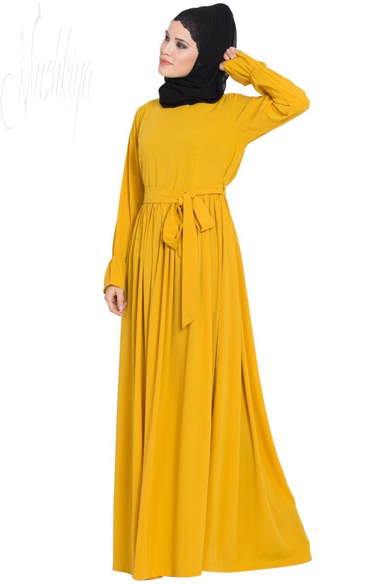 Colored Abaya Designs By Mushkiya