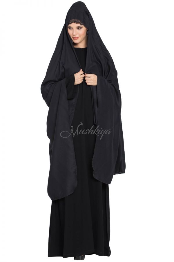 Irani Chadar With Detatchable Niqab