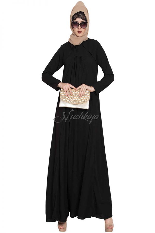 Modest Abaya in Lose Fit|Black Abaya