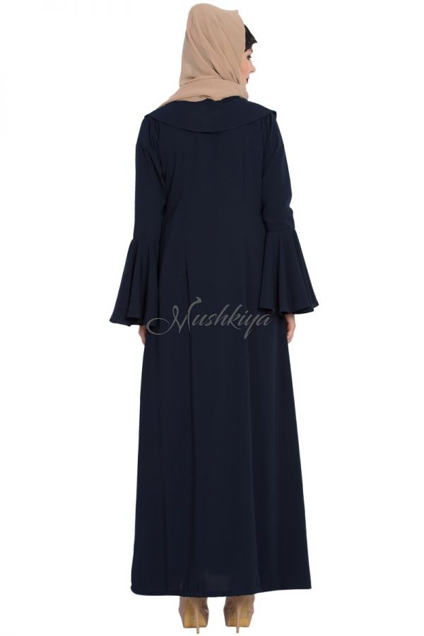 Long Cardigan with Bell Sleeves - Not An Abaya