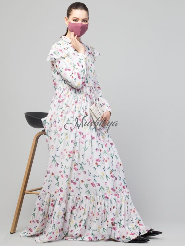Modest Dress With Full Lining