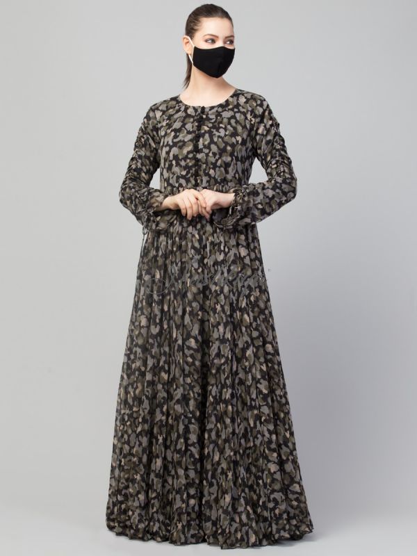 Modest Dress With 360 Degree Flair