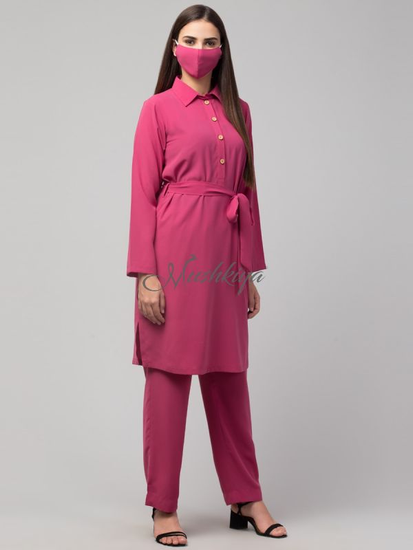 Co-Ordinate Set. Tunic With A Matchig Trouser.