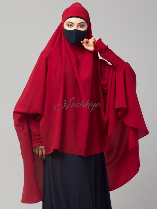 Full size Khimar With Adjustable Mouthpiece