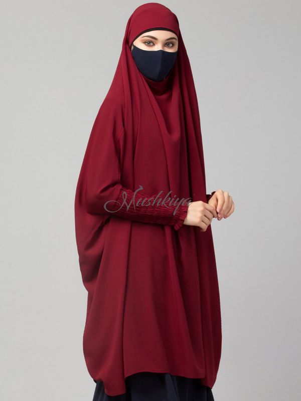 Full Size Khimar With Adjustable Mouthpiece.