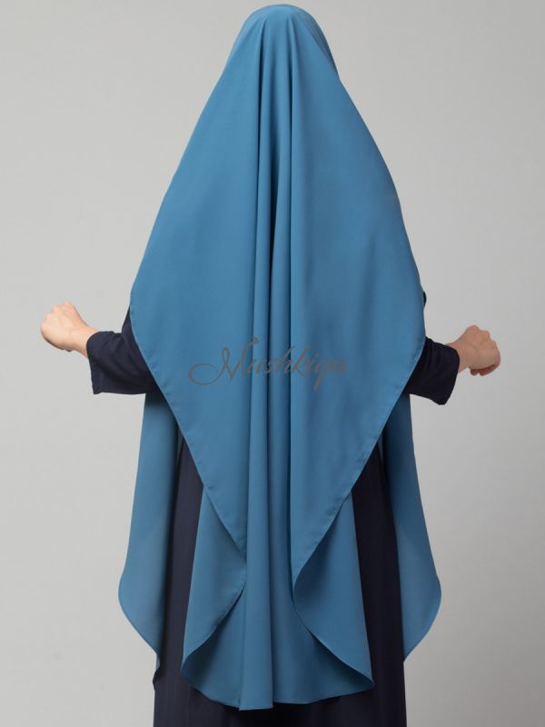 Full Size Prayer Khimar In Firdaus Fabric