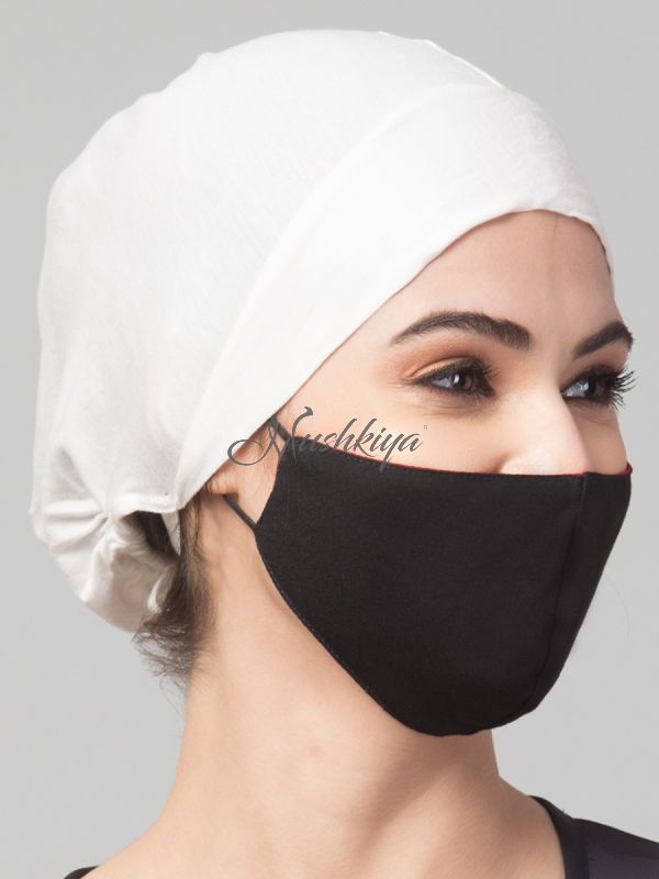 Under Hijab Cap With Drawstring