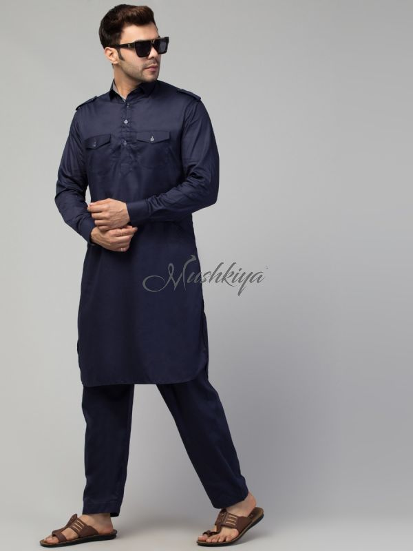 Stylish and Elegant Kurta For Men In Satin Cotton Fabric
