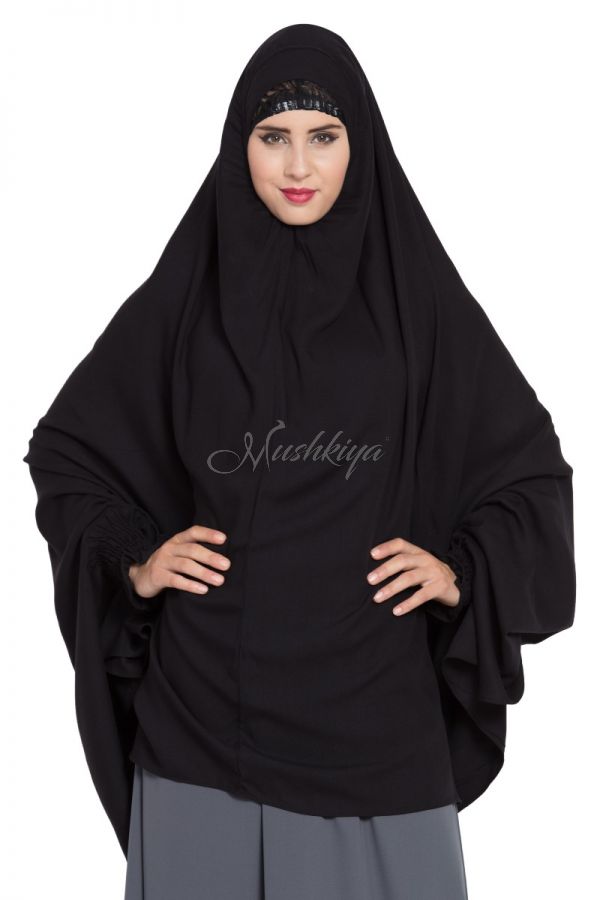 Ready To Wear- Instant Hijab With A Nose Piece