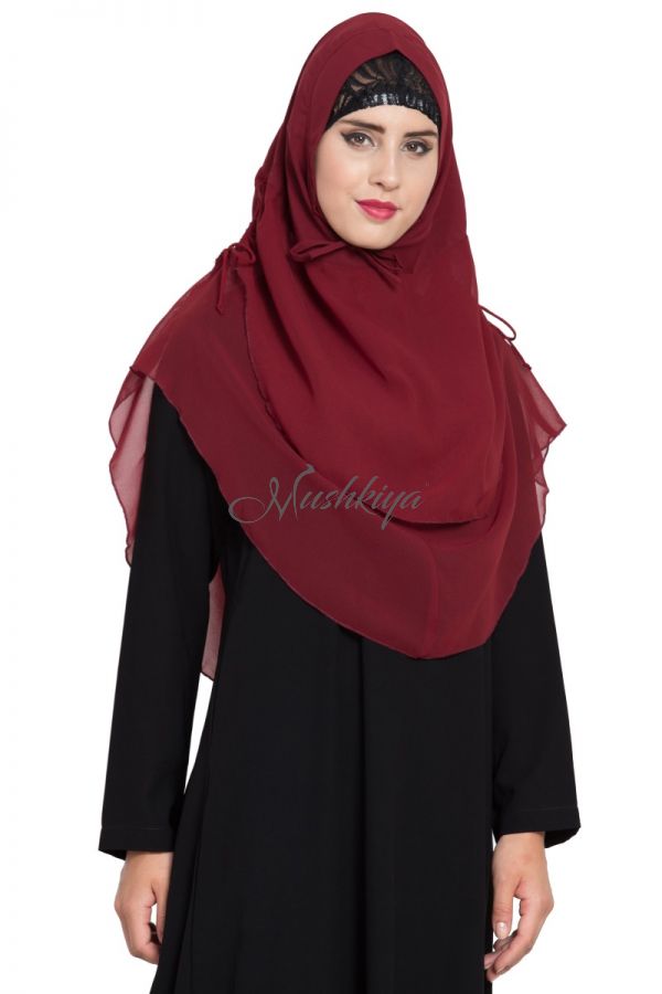 Fashionable Hijab For Indoor Purposes