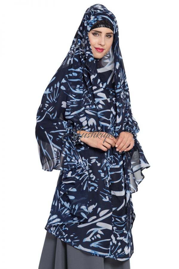 Fashionable Hijab For Indoor Purposes-Not A Prayer Hijab